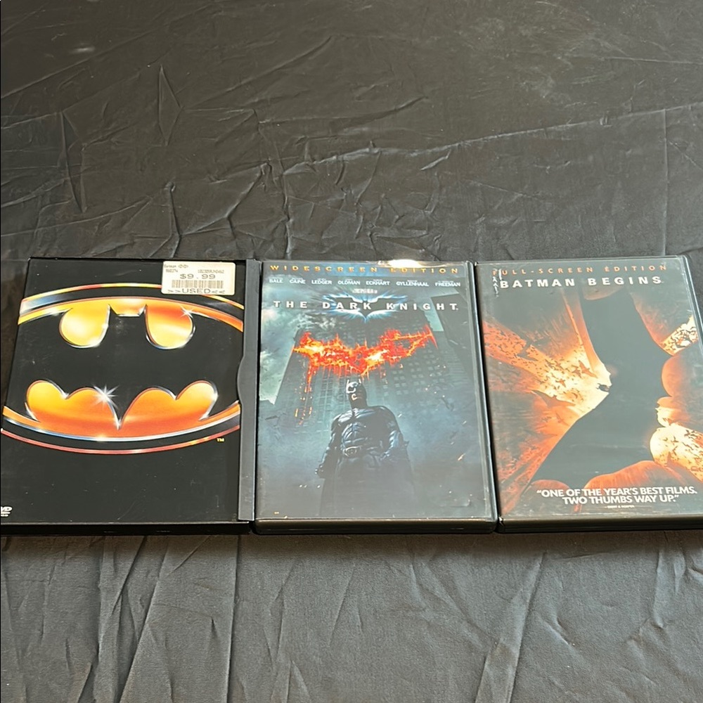 Batman Trilogy DVD Set - Black